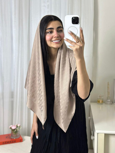 روسری ابریشم ژاکارد مارک دیور